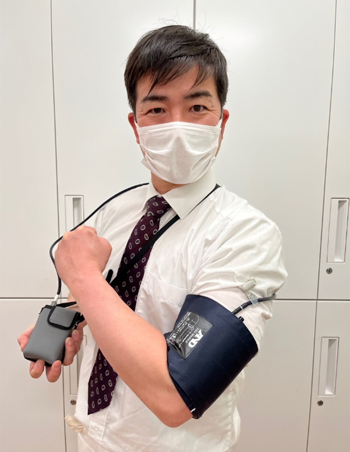 24時間血圧検査のイメージ