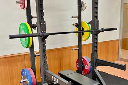 ハーフラック＋ベンチプレスベンチ