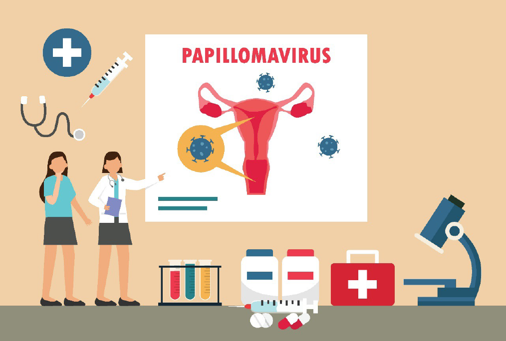 ヒトパピローマウイルス（HPV）のイメージ